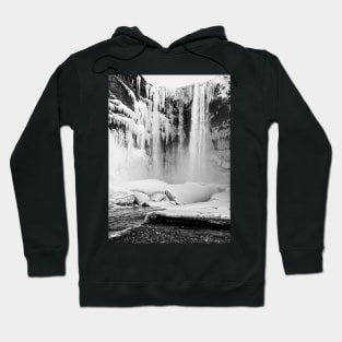 Frozen Waterfall, Iceland Hoodie